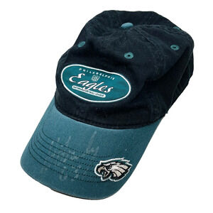 Philadelphia Eagles Hank Fraley Signed Hat Cap Reebok Dad Hat Logo Vintage